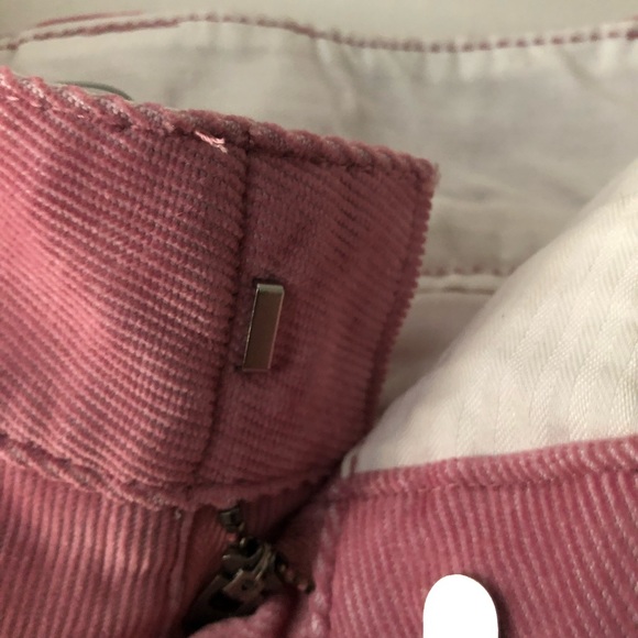 Dickies Womens pink Corduroy Pants Size 14 wide leg - Picture 14 of 15